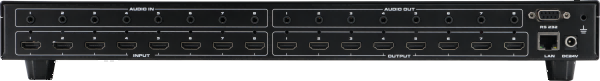 HDMI高清矩阵后面板