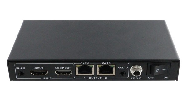 4K60 HDMI1分2分配延长器发射
