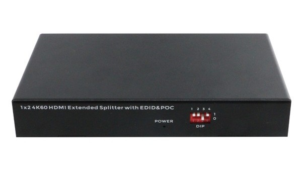 4K60 HDMI1分2分配延长器发射